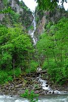  層雲峡　銀河の滝